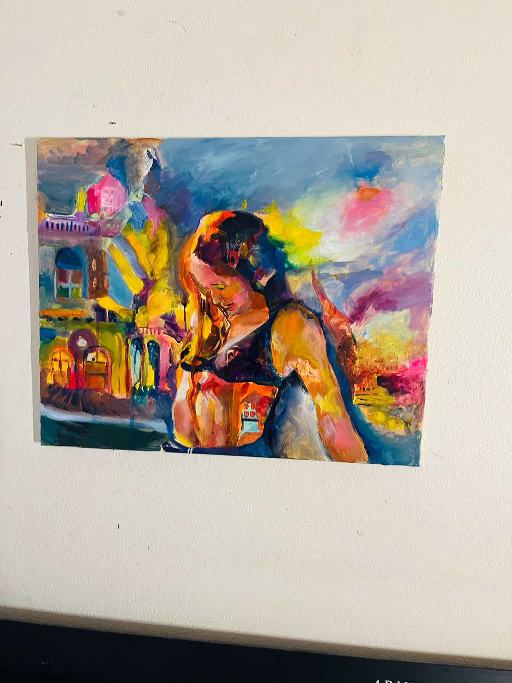 Inside out, original painting