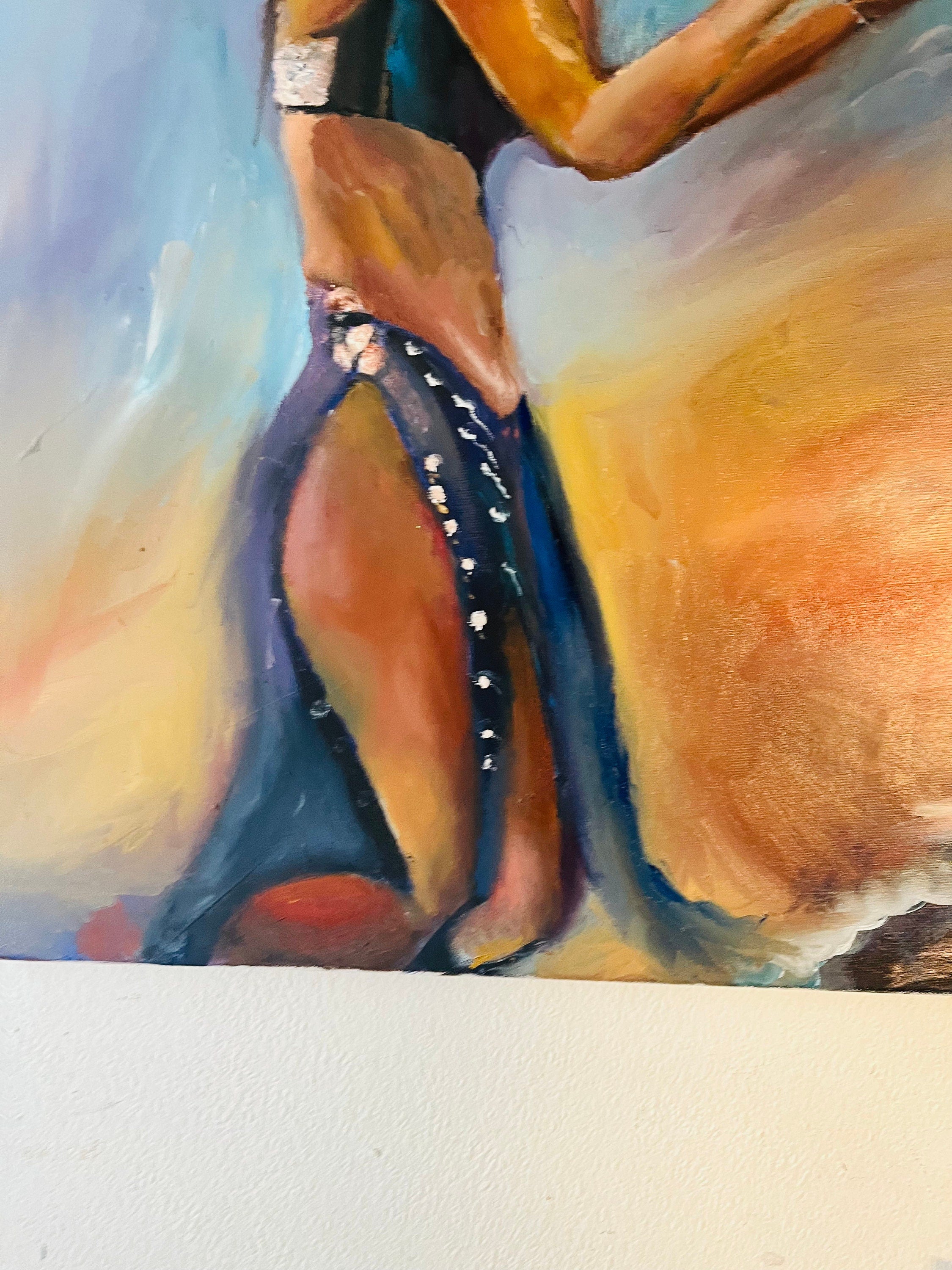 Surrender, original oil painting