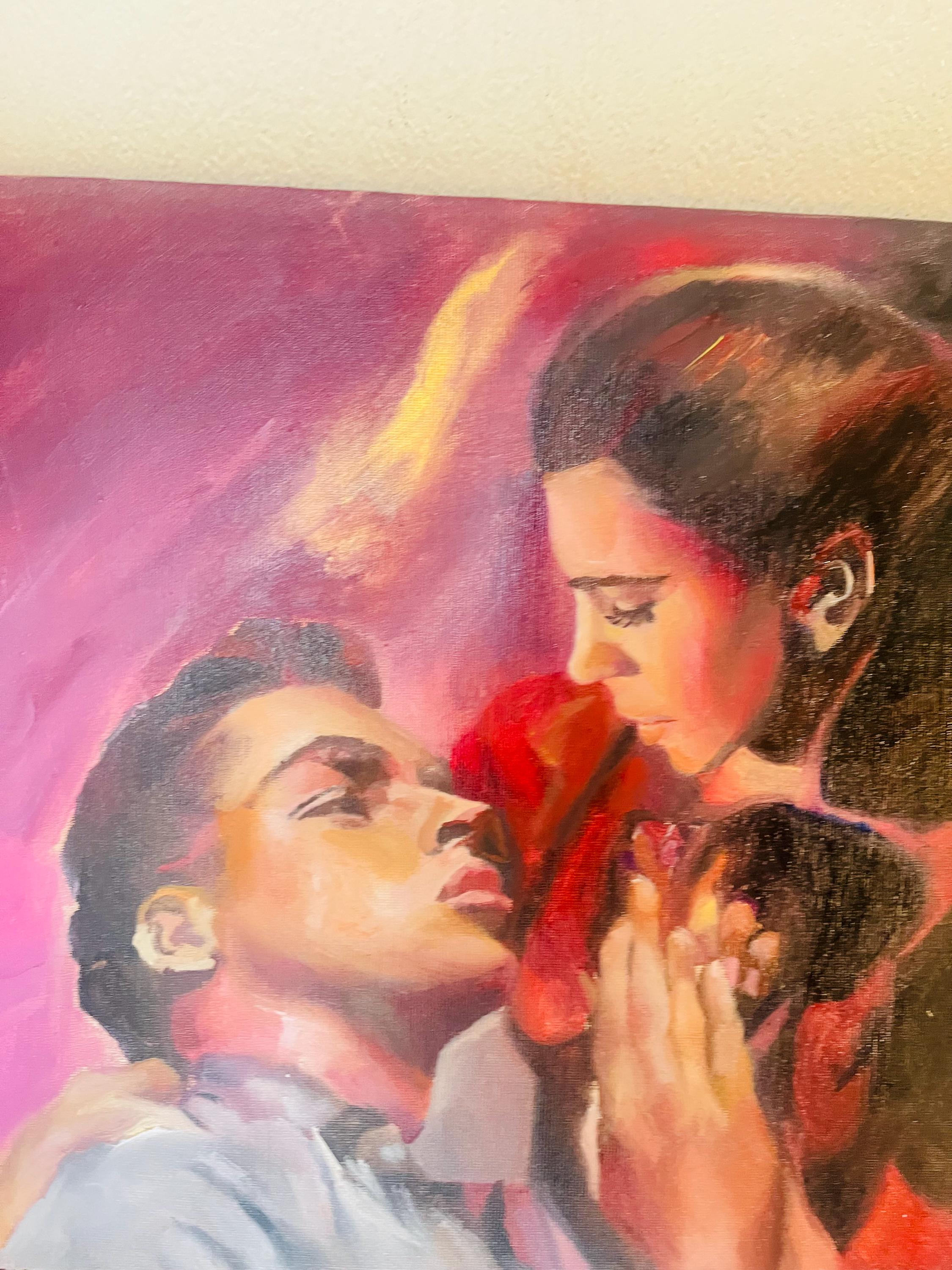 Maria and Tony west side story original painting