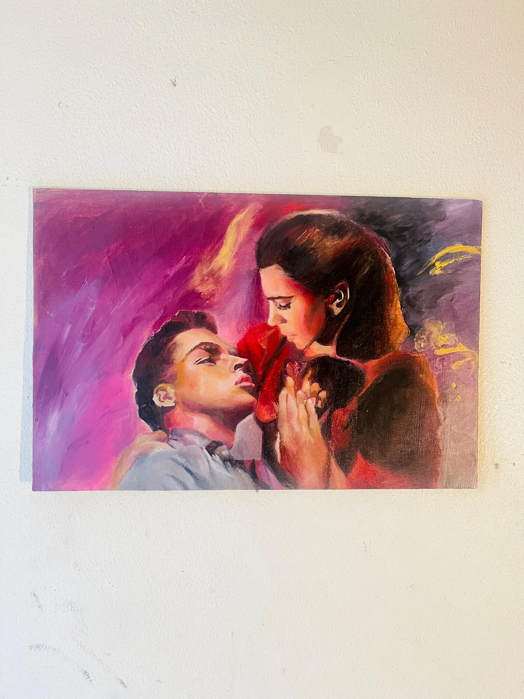 Maria and Tony west side story original painting