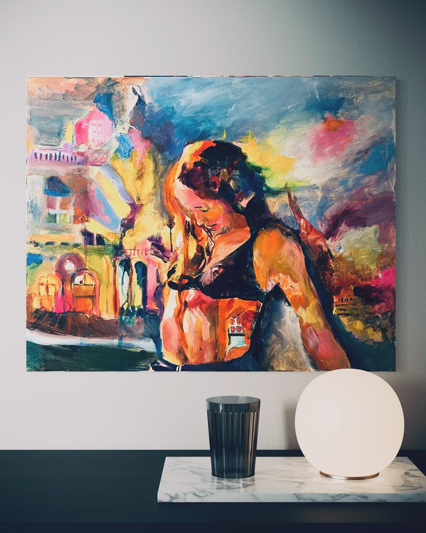 Inside out, original painting