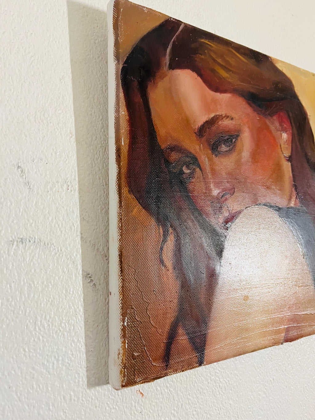 Original painting Victoria Pedretti, Love Quinn from You