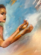 Surrender, original oil painting