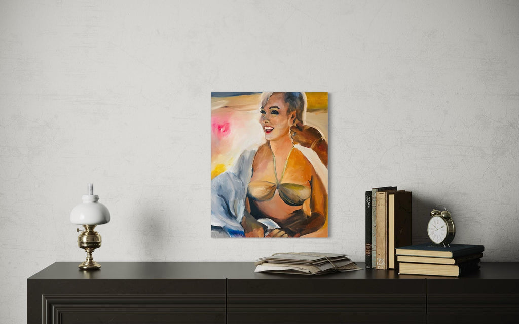 Original oil painting of Marylin Monroe