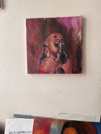 Doja cat painting from Vegas music video