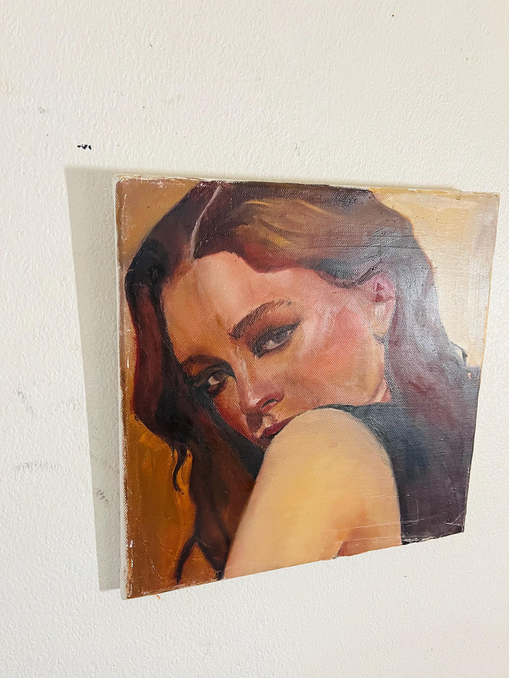 Original painting Victoria Pedretti, Love Quinn from You