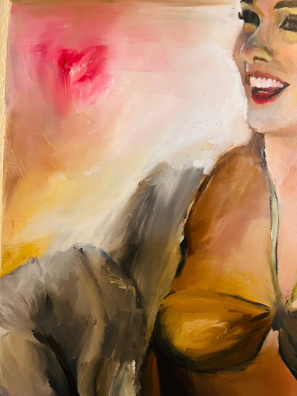 Original oil painting of Marylin Monroe