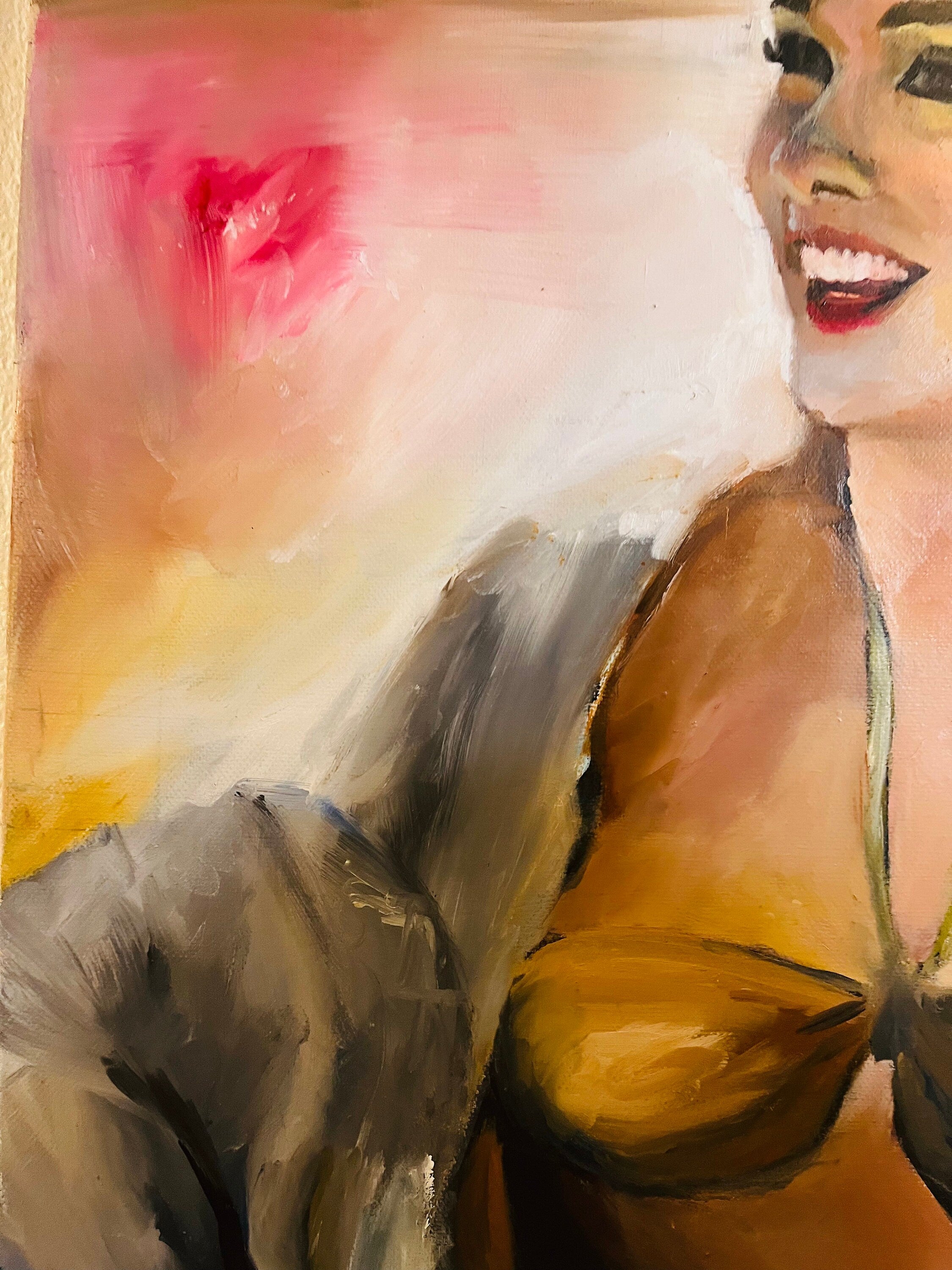 Original oil painting of Marylin Monroe