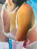 Original oil painting of Madison Beer