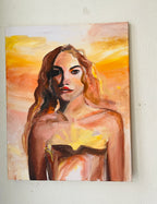 Sunflower woman