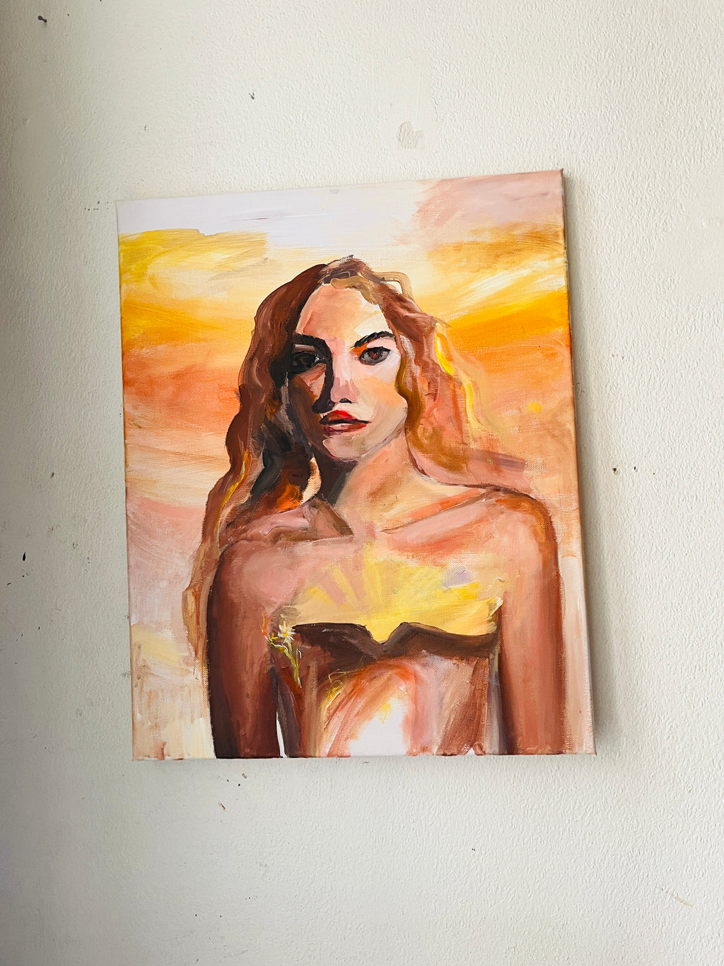 Sunflower woman