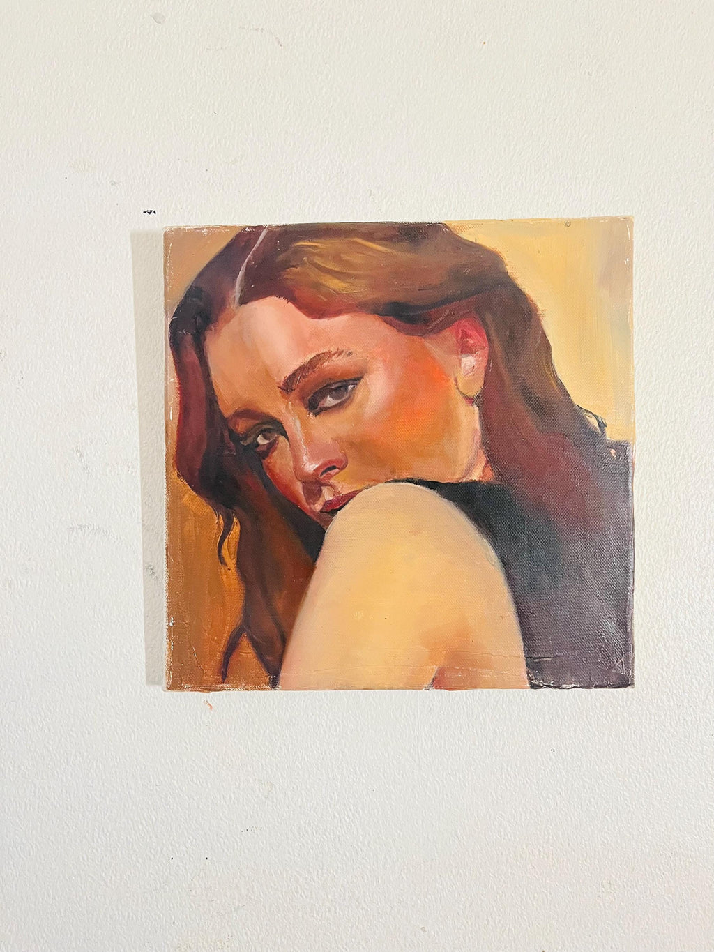 Original painting Victoria Pedretti, Love Quinn from You