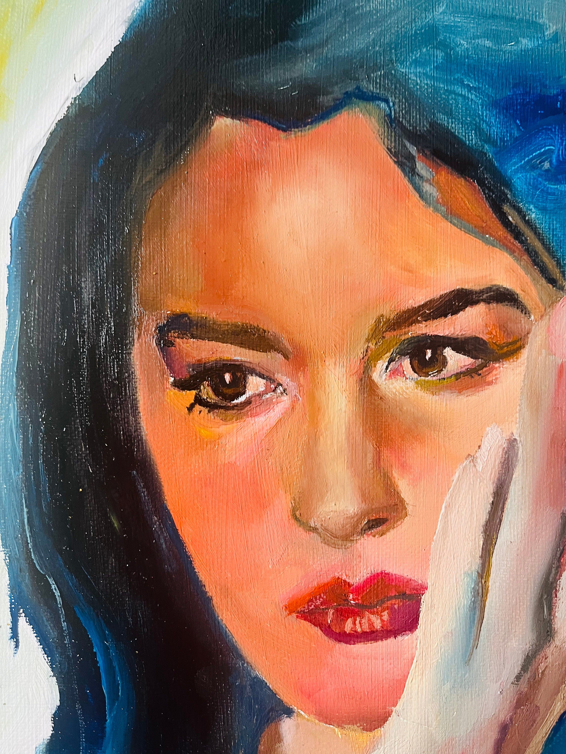 Feeling Blue, Portrait