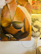 Original oil painting of Marylin Monroe