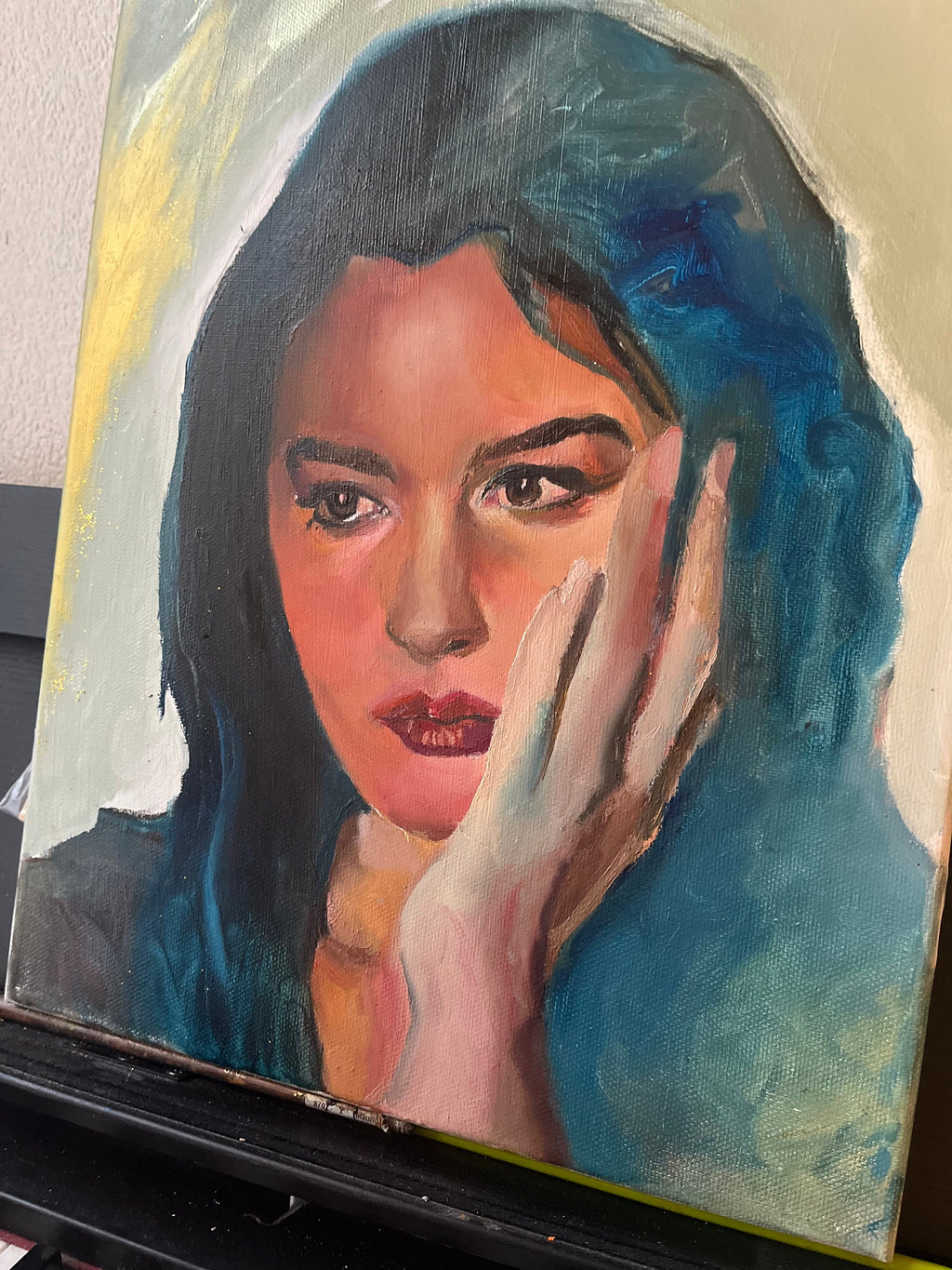 Feeling Blue, Portrait