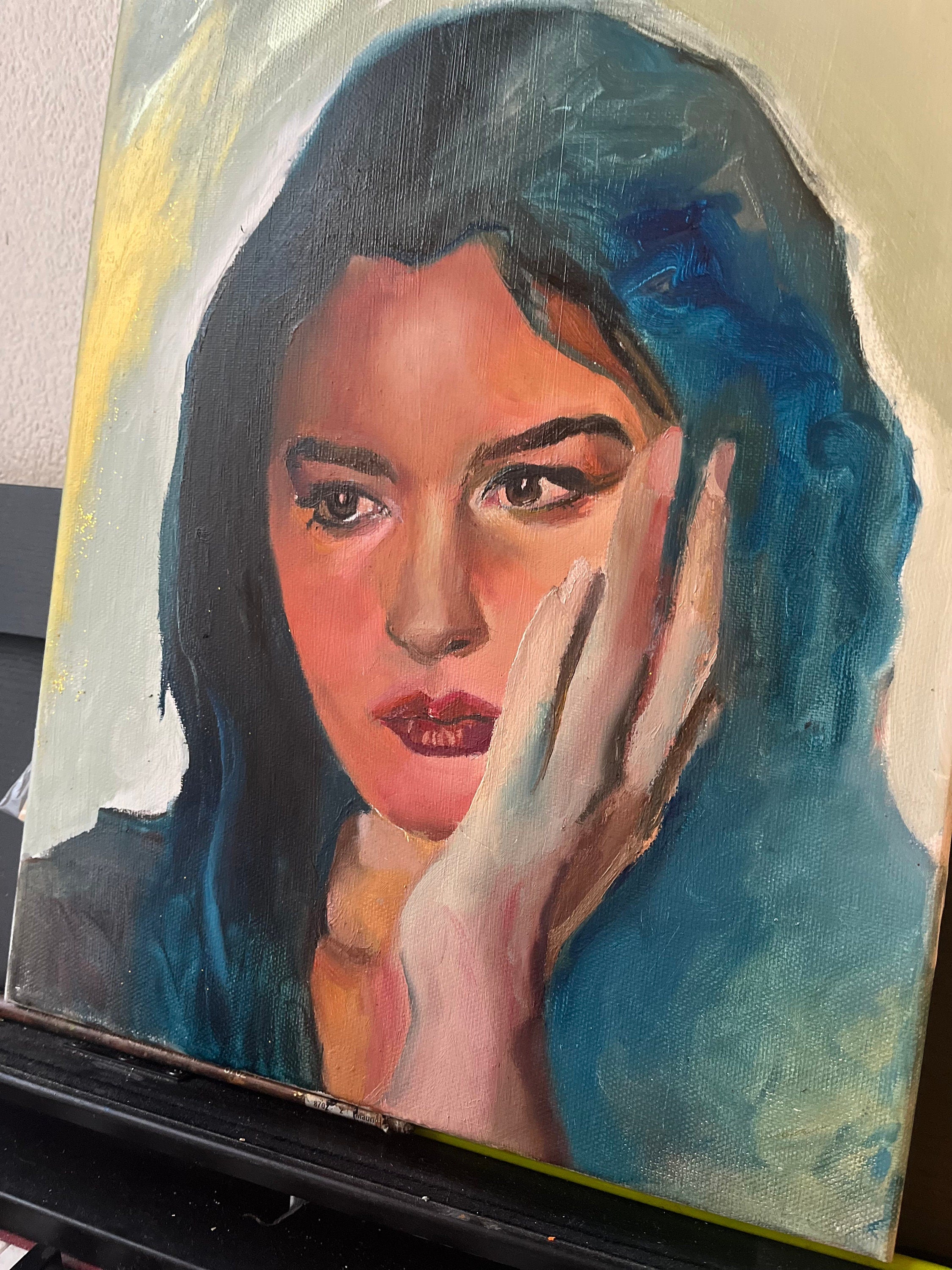 Feeling Blue, Portrait