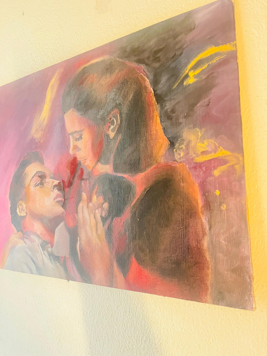 Maria and Tony west side story original painting