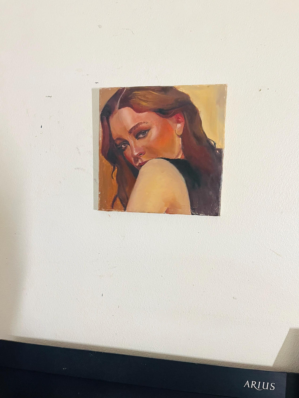 Original painting Victoria Pedretti, Love Quinn from You